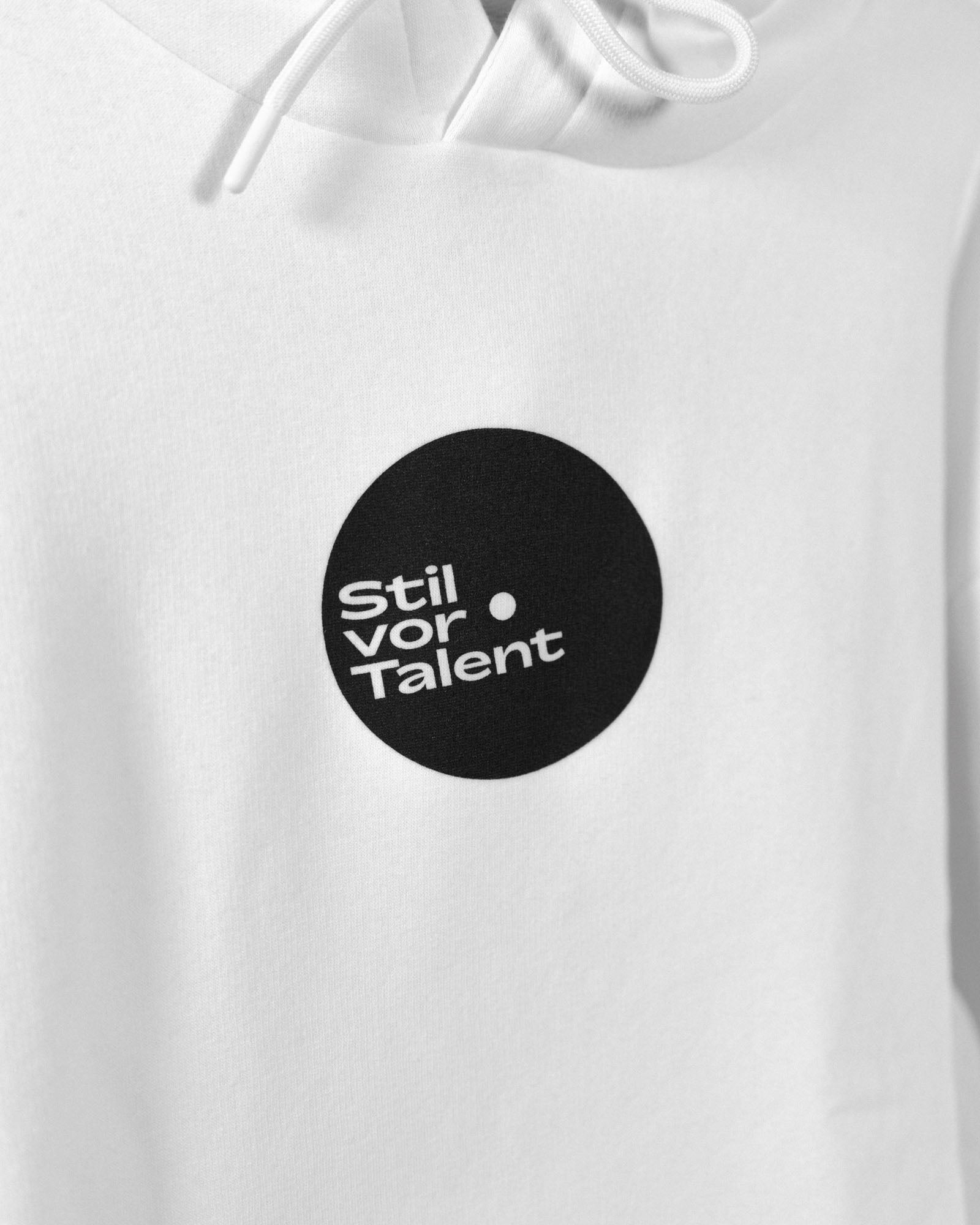 Stil vor Talent Hoodie white