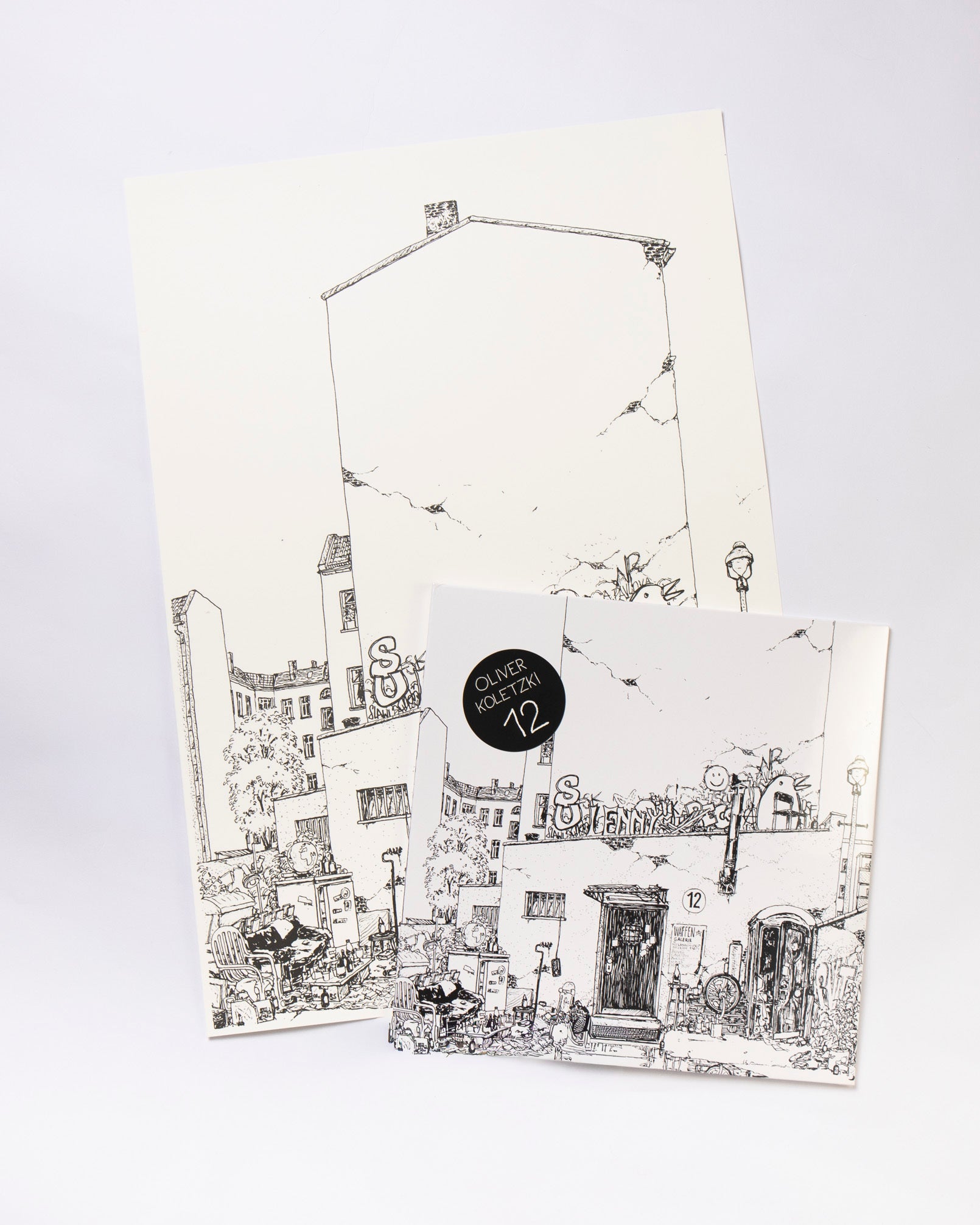 Oliver Koletzki – 12 Limited Bundle [2x12" Vinyl Gatefold + A2 Artwork Print]