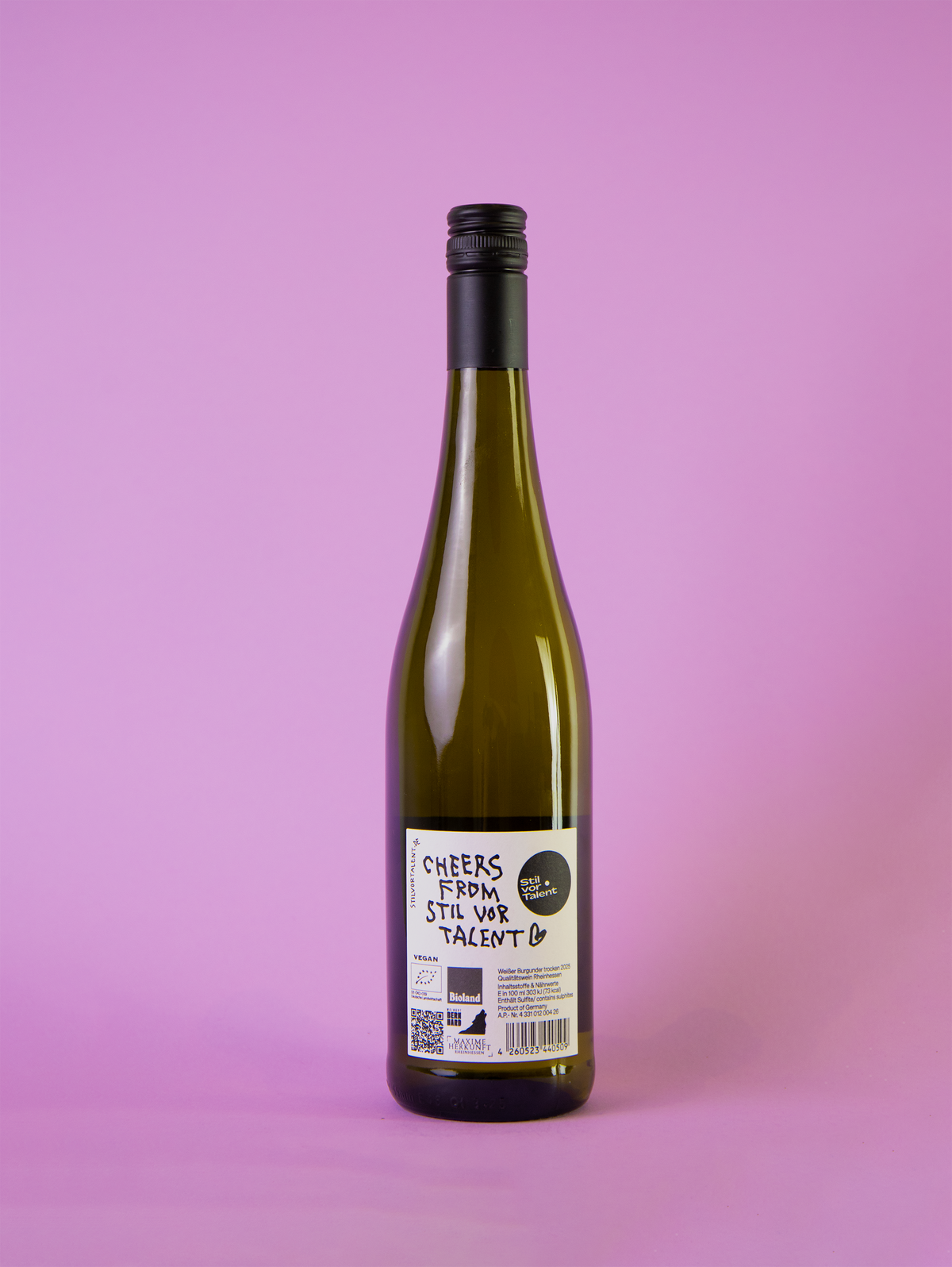 Stil vor Talent Wine⸺Organic Pinot Blanc Collector's box