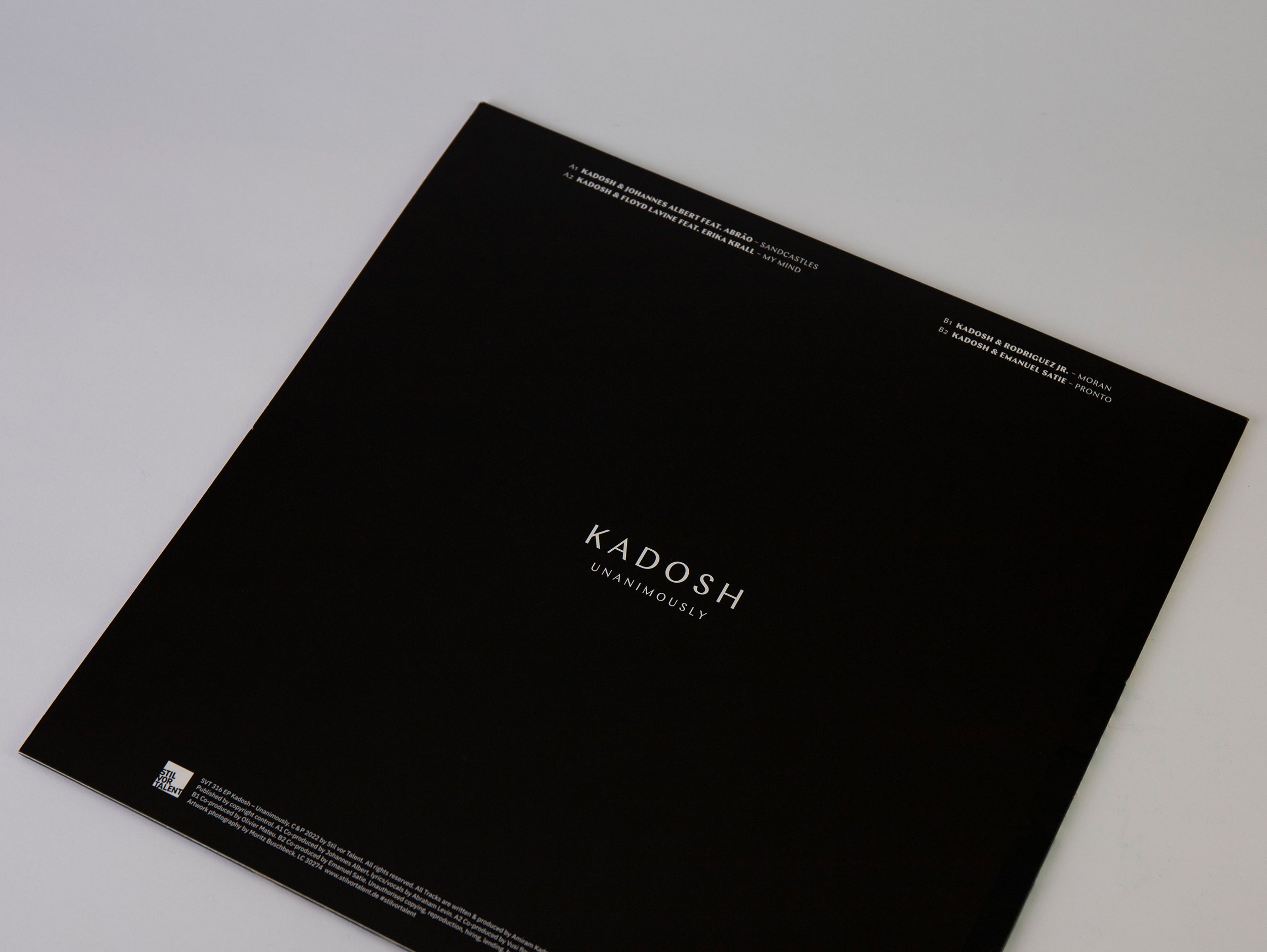 SVT316 KADOSH – Unanimously - VINYL