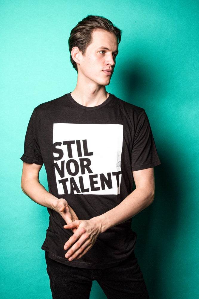 Stil vor Talent White Logo T-Shirt Black